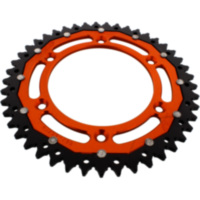 sprocket Dual 45Z Pitch 520 orange