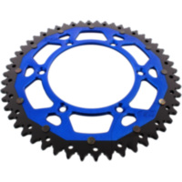 sprocket Dual 52Z Pitch 520 blue ZFD25152BLU