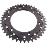 sprocket Dual 42Z Pitch 520 black ZFD89742BLK