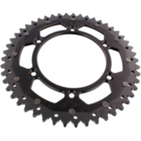 sprocket Dual 49Z Pitch 520 black ZFD89749BLK