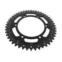 sprocket Dual 48Z Pitch 520 black ZFD25148BLK