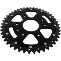 sprocket Dual 45Z Pitch 520 black ZFD89045BLK