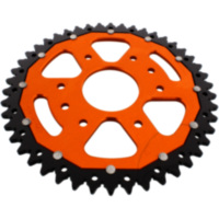 sprocket Dual 46Z Pitch 520 orange