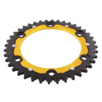Rear sprocket dua 40 tooth pitch 520 gold ZFD130840GLD