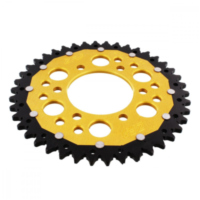 Rear sprocket dua 42 tooth pitch 520 gold ZFD47842GLD