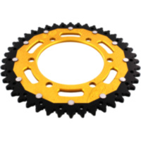 Rear sprocket dua 44 tooth pitch 520 gold ZFD48644GLD