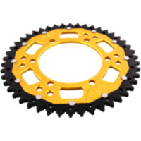 Rear sprocket dua 46 tooth pitch 520 gold ZFD48646GLD