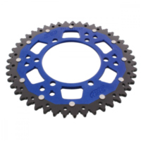 Rear sprocket dual 47 tooth pitch 520 blue