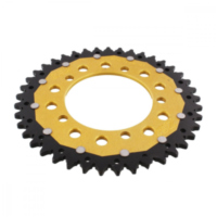 Rear sprocket dua 41 tooth pitch 520 gold