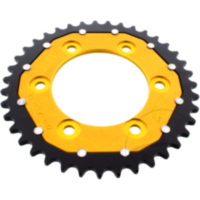 Rear sprocket dua 39 tooth pitch 520 gold ZFD73539GLD