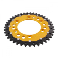 Rear sprocket dua 41 tooth pitch 520 gold ZFD73541GLD