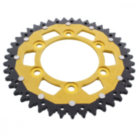 Rear sprocket dua 43 tooth pitch 520 gold