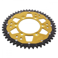 Rear sprocket dual 48 tooth pitch 520 gold ZFD73548GLD