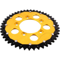 Rear sprocket dua 46 tooth pitch 520 gold ZFD82346GLD