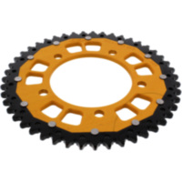 Rear sprocket dual 47 tooth pitch 525 gold ZFD130447GLD