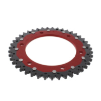 Rear sprocket dual 43 tooth pitch 525 red ZFD130743RED