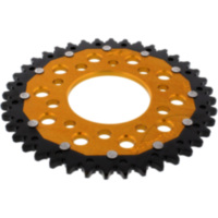 Rear sprocket dual 40 tooth pitch 525 gold ZFD133240GLD