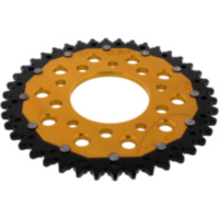 Rear sprocket dual 42 tooth pitch 525 gold ZFD133242GLD