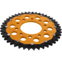 Rear sprocket dual 44 tooth pitch 525 gold ZFD133244GLD