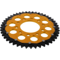 Rear sprocket dual 46 tooth pitch 525 gold ZFD133246GLD