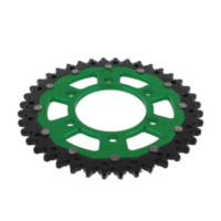 Rear sprocket dual 40 tooth pitch 525 green