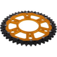 Rear sprocket dual 43 tooth pitch 525 gold ZFD148943GLD