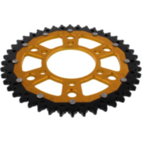 Rear sprocket dual 44 tooth pitch 525 gold ZFD148944GLD