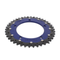 Rear sprocket dual 42 tooth pitch 525 blue