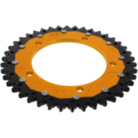 Rear sprocket dual 42 tooth pitch 525 gold ZFD179242GLD