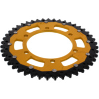 Rear sprocket dual 45 tooth pitch 525 gold ZFD179245GLD