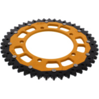 Rear sprocket dual 47 tooth pitch 525 gold ZFD179247GLD