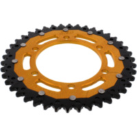 Rear sprocket dual 42 tooth pitch 525 gold ZFD201442GLD