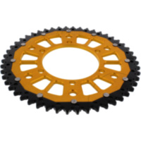 Rear sprocket dual 50 tooth pitch 525 gold