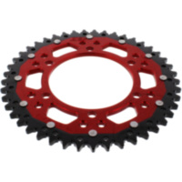 Rear sprocket dual 45 tooth pitch 525 red