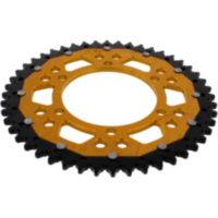 Rear sprocket dual 48 tooth pitch 525 gold ZFD187648GLD