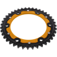 Rear sprocket dual 40 tooth pitch 530 gold ZFD130640GLD