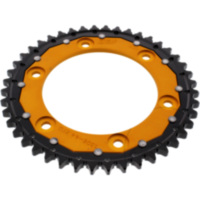 Rear sprocket dual 44 tooth pitch 530 gold ZFD130644GLD