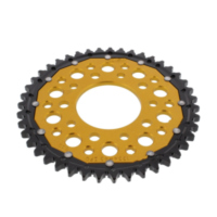 Rear sprocket dual 43 tooth pitch 530 gold ZFD133443GLD