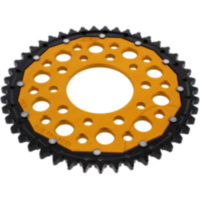 Rear sprocket dual 45 tooth pitch 530 gold ZFD133445GLD