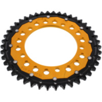 Rear sprocket dual 44 tooth pitch 530 gold ZFD180044GLD