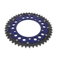 Rear sprocket dual 45 tooth pitch 530 blue