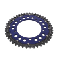 Rear sprocket dual 45 tooth pitch 530 blue