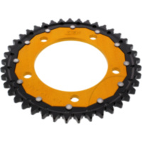 Rear sprocket dual 41 tooth pitch 530 gold