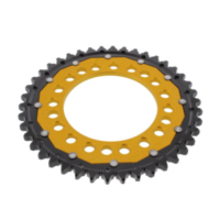 Rear sprocket dual 42 tooth pitch 530 gold ZFD30242GLD