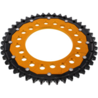 Rear sprocket dual 44 tooth pitch 530 gold ZFD30244GLD