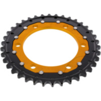 Rear sprocket dual 38 tooth pitch 530 gold