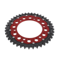 Rear sprocket dual 41 tooth pitch 530 red