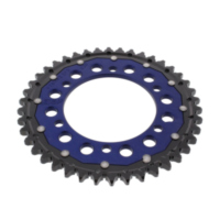 Rear sprocket dual 42 tooth pitch 530 blue ZFD47942BLU