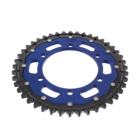 Rear sprocket dual 44 tooth pitch 530 blue