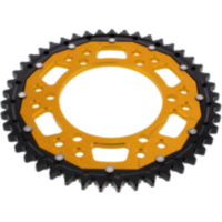 Rear sprocket dual 45 tooth pitch 530 gold ZFD47945GLD